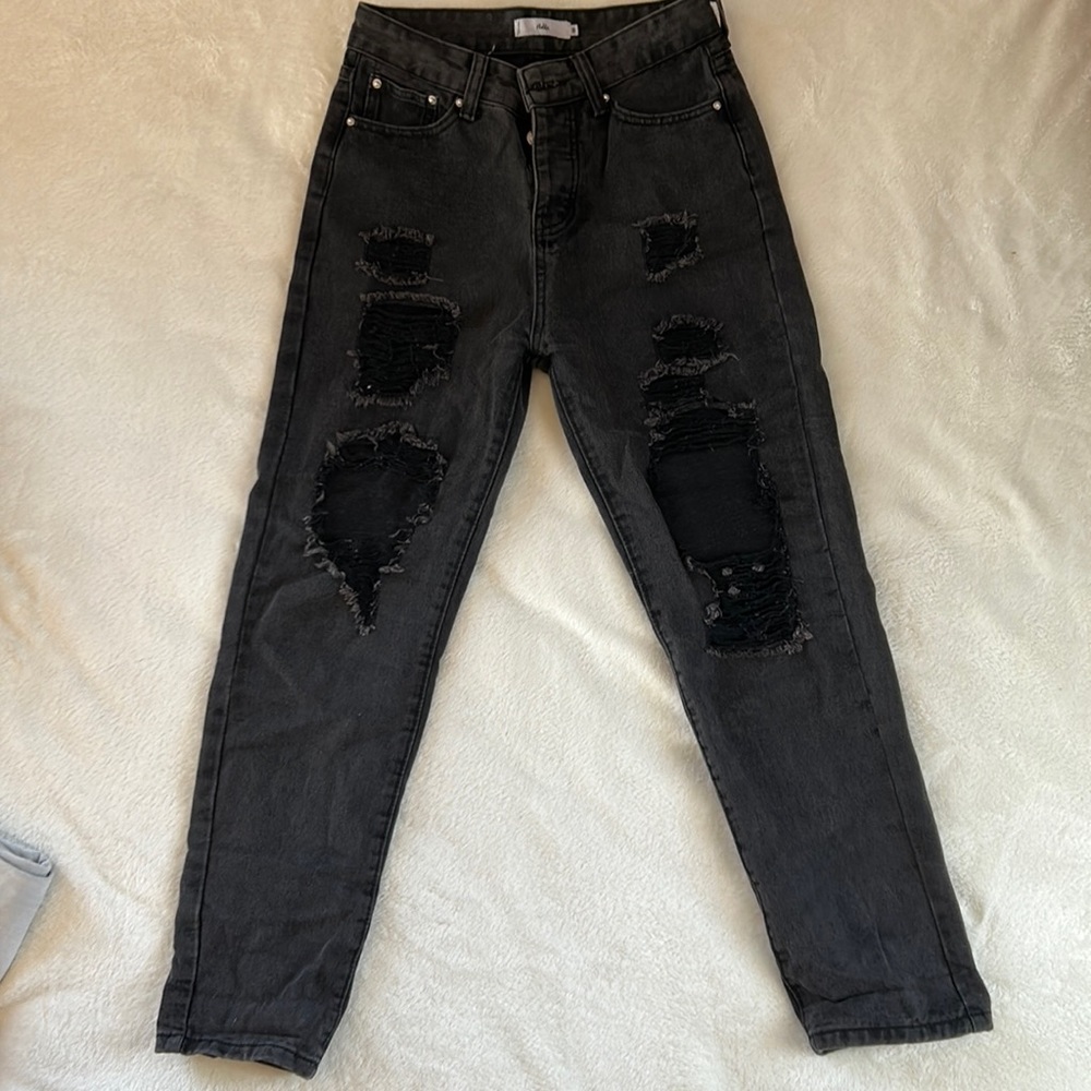 Black Ripped Jeans